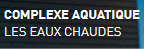 logo complexe aquatique les eaux chaudes