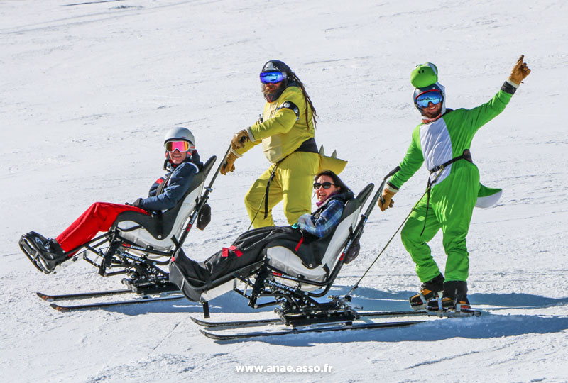 sortie ski fauteuil mario kart saint sorlin